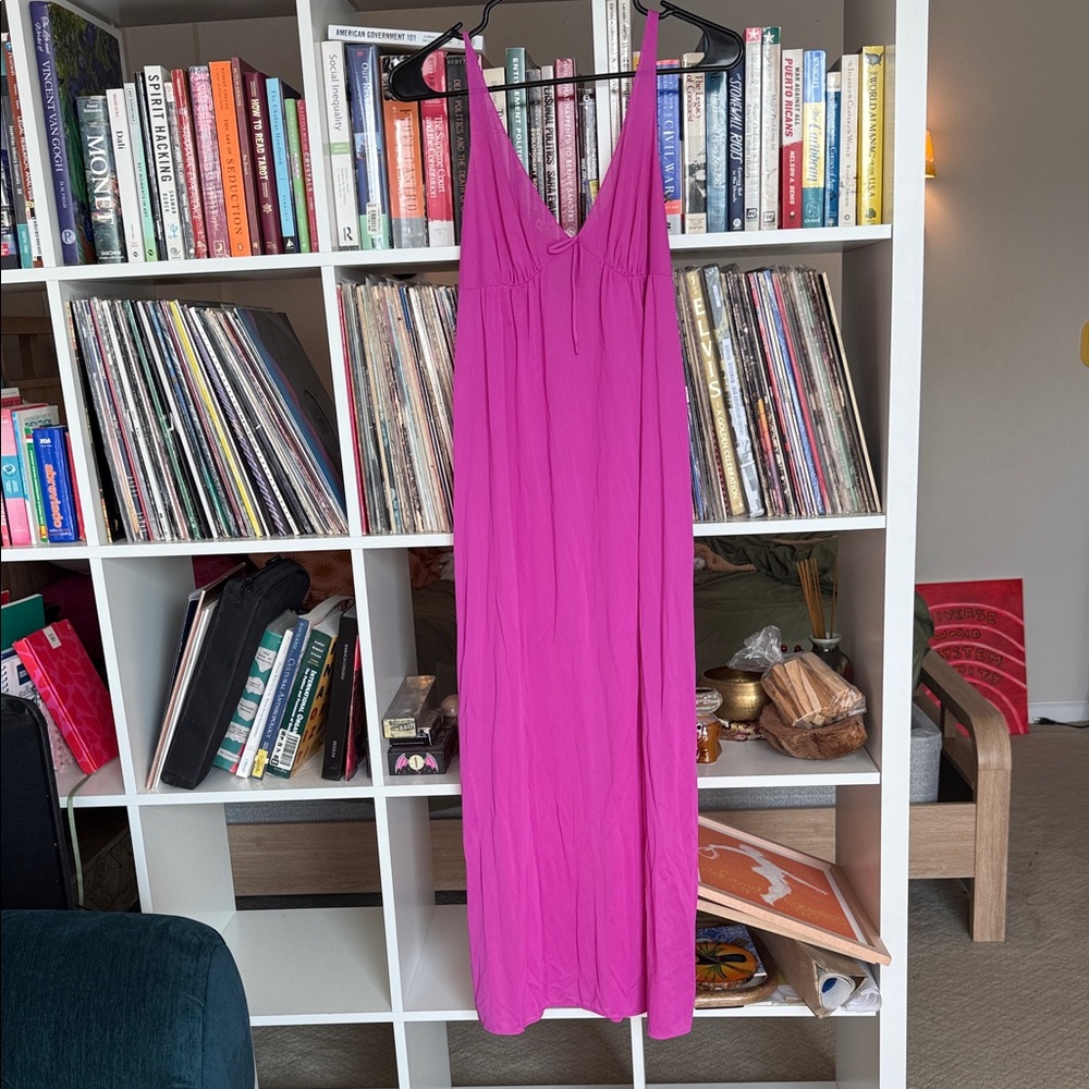 Vibrant Fuchsia Slip dress